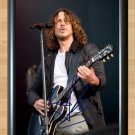 Chris Cornell Soundgarden Signed Autographed Photo Poster Print Memorabilia A2 16.5x23.4""
