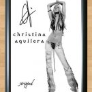Christina Aguilera Stripped Signed Autographed Photo Poster Print Memorabilia A2 16.5x23.4""