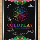 Coldplay A Head Full Of Dreams Signed Autographed Photo Poster Print Memorabilia A2 16.5x23.4""