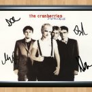 Cranberries Zombie Band Signed Autographed Photo Poster Print Memorabilia A2 16.5x23.4""