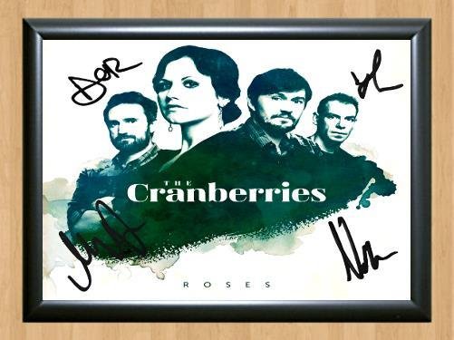 Cranberries Zombie Roses Signed Autographed Photo Poster Print Memorabilia A2 16.5x23.4""