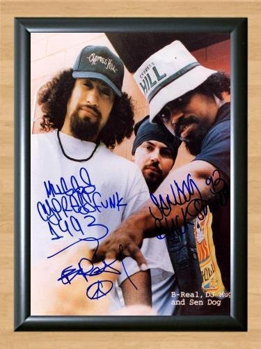 Cypress Hill Band Signed Autographed Photo Poster Print Memorabilia A2 16.5x23.4""