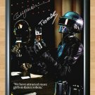 Daft Punk Homework Signed Autographed Photo Poster Print Memorabilia A2 16.5x23.4""