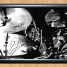Dave Lombardo Slayer Drummer Signed Autographed Photo Poster Print Memorabilia A2 16.5x23.4""