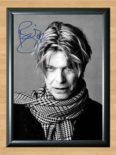 David Bowie Hunky Dory Low Signed Autographed Photo Poster Print Memorabilia A2 16.5x23.4""