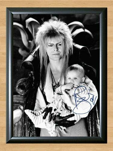 David Bowie Station to Heroes Signed Autographed Photo Poster Print Memorabilia A2 16.5x23.4""