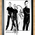 Depeche Mode Band Signed Autographed Photo Poster Print Memorabilia A2 16.5x23.4""