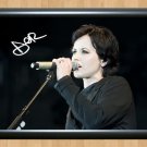 Dolores O'Riordan Irish Singer Signed Autographed Photo Poster Print Memorabilia A2 16.5x23.4""
