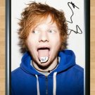 Ed Sheeran + X Signed Autographed Photo Poster Print Memorabilia A2 16.5x23.4""