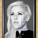 Ellie Goulding Halcyon Signed Autographed Photo Poster Print Memorabilia A2 16.5x23.4""