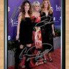 Faith Hill Carrie Underwood Shanai Twain Signed Autographed Photo Poster Print Memorabilia A2 16.5x2