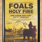 Foals Holy Fire Antidotes Signed Autographed Photo Poster Print Memorabilia A2 16.5x23.4""
