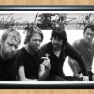 Foo Fighters Band Signed Autographed Photo Poster Print Memorabilia A2 16.5x23.4""