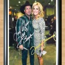 Garth Brooks Trisha Yearwood Signed Autographed Photo Poster Print Memorabilia A2 16.5x23.4""