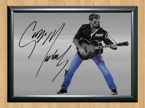 George Michael Symphonica Signed Autographed Photo Poster Print Memorabilia A2 16.5x23.4""