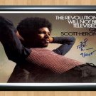 Gil Scott-Heron Revolution Signed Autographed Photo Poster Print Memorabilia A2 16.5x23.4""