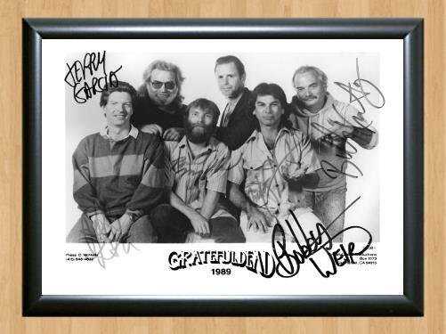 Grateful Dead American Beauty Signed Autographed Photo Poster Print Memorabilia A2 16.5x23.4""