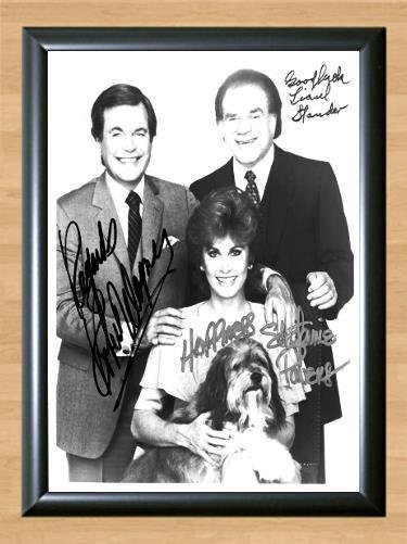 Hart to Hart Robert Wagner Cast Signed Autographed Photo Poster Print Memorabilia A2 16.5x23.4""