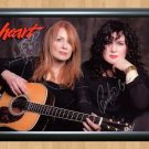 Heart Band Ann Nancy Wilson Signed Autographed Photo Poster Print Memorabilia A2 16.5x23.4""