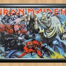 Iron Maiden band Signed Autographed Photo Poster Print Memorabilia A2 16.5x23.4""