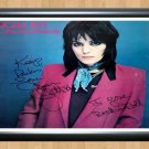 Joan Jett and the Blackhearts Signed Autographed Photo Poster Print Memorabilia A2 16.5x23.4""