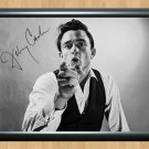 Johnny Cash At Folsom Prison Signed Autographed Photo Poster Print Memorabilia A2 16.5x23.4""