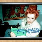 Johnny Rotten Sex Pistols Signed Autographed Photo Poster Print Memorabilia A2 16.5x23.4""