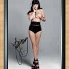 Katy Perry One Of The Boys Signed Autographed Photo Poster Print Memorabilia A2 16.5x23.4""