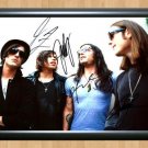 Kings Of Leon Band Signed Autographed Photo Poster Print Memorabilia A2 16.5x23.4""