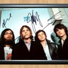 Kings Of Leon Band Signed Autographed Photo Poster Print Memorabilia A2 16.5x23.4""