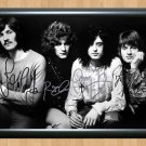 Led Zeppelin John Bonham Jones Signed Autographed Photo Poster Print Memorabilia A2 16.5x23.4""