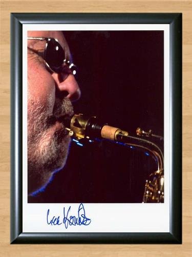 Lee Knoitz Jazz Signed Autographed Photo Poster Print Memorabilia A2 16.5x23.4""