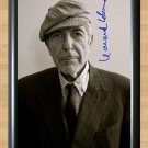 Leonard Cohen Signed Autographed Photo Poster Print Memorabilia A2 16.5x23.4""