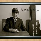Leonard Cohen Signed Autographed Photo Poster Print Memorabilia A2 16.5x23.4""