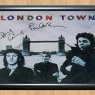 London Town Wings Denny Laine Signed Autographed Photo Poster Print Memorabilia A2 16.5x23.4""