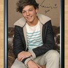 Louis One Direction Signed Autographed Photo Poster Print Memorabilia A2 16.5x23.4""