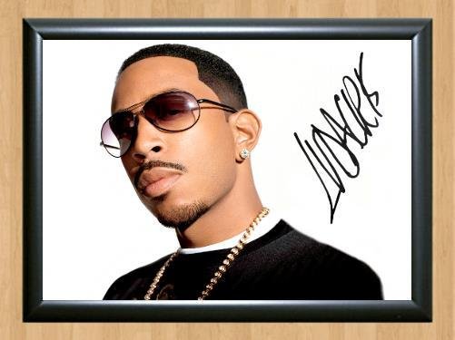 Ludacris Chris Bridges Signed Autographed Photo Poster Print Memorabilia A2 16.5x23.4""