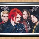 My Chemical Romance Danger Days Signed Autographed Photo Poster Print Memorabilia A2 16.5x23.4""