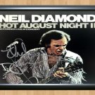 Neil Diamond Hot August Night Signed Autographed Photo Poster Print Memorabilia A2 16.5x23.4""