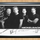 Nickelback Band Signed Autographed Photo Poster Print Memorabilia A2 16.5x23.4""