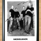 Nickelback Band Signed Autographed Photo Poster Print Memorabilia A2 16.5x23.4""
