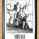Nirvana Tribute Band Signed Autographed Photo Poster Print Memorabilia A2 16.5x23.4""