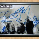 Oasis Band Signed Autographed Photo Poster Print Memorabilia A2 16.5x23.4""