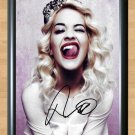 Rita Ora Phoenix Signed Autographed Photo Poster Print Memorabilia A2 16.5x23.4""