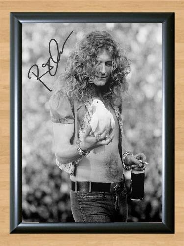 Robert Plant Dove Led Zeppelin Signed Autographed Photo Poster Print Memorabilia A2 16.5x23.4""