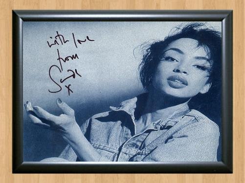 Sade Diamond Life Promise Signed Autographed Photo Poster Print Memorabilia A2 16.5x23.4""