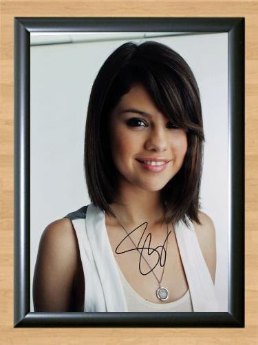 Selena Gomez Stars Dance Signed Autographed Photo Poster Print Memorabilia A2 16.5x23.4""