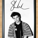 Shawn Mendes Signed Autographed Photo Poster Print Memorabilia A2 16.5x23.4""