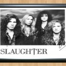 Slaughter Band Signed Autographed Photo Poster Print Memorabilia A2 16.5x23.4""