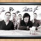 Sleeping with Sirens Ears Signed Autographed Photo Poster Print Memorabilia A2 16.5x23.4""